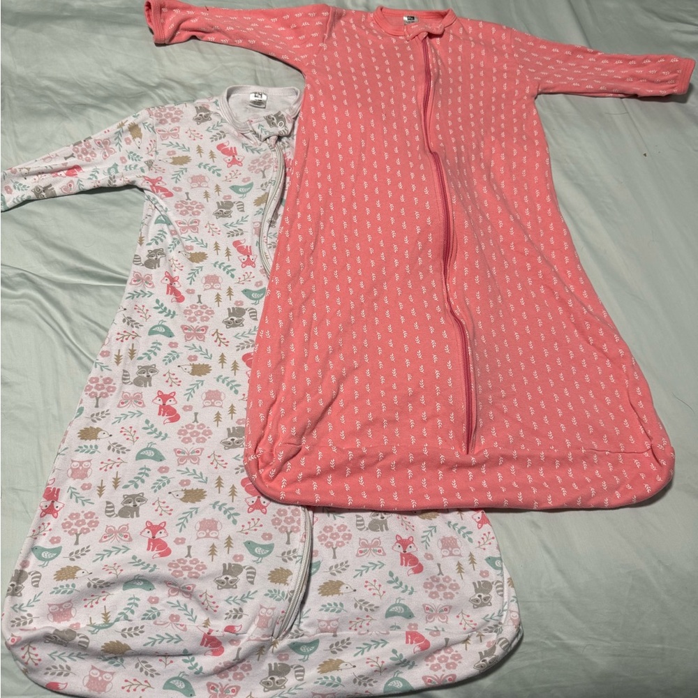 Hudson Baby 2-piece Infant Long Sleeve Sleep Sack, 12-18 months, Woodland Fox